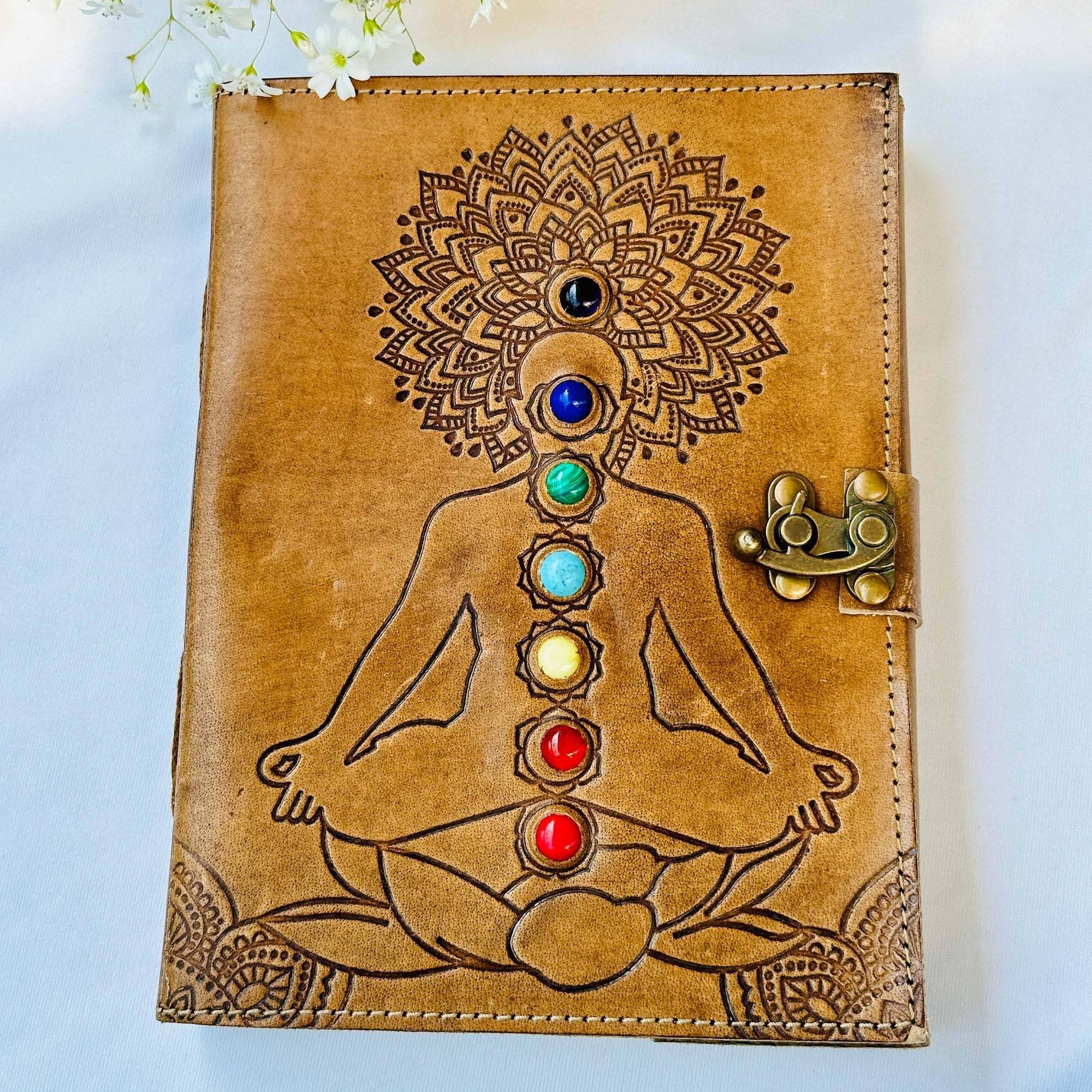 Seven Chakra Diary for Manifestation, Intention, Gratitude